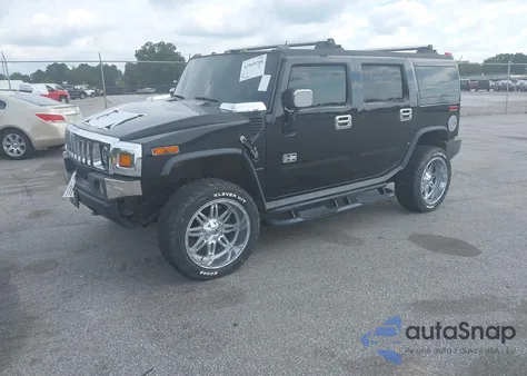 2004 Hummer H2 из США, поврежденный, VIN 5GRGN23U74M101780